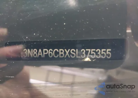 2025 Nissan Kicks Sv Intelligent Awd from USA, damaged, VIN 3N8AP6CBXSL375355